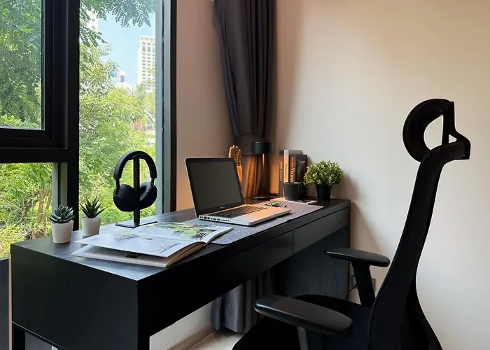 Contemporary Downtown - Ultra Fast Wifi - Bts Asoke Bangkok