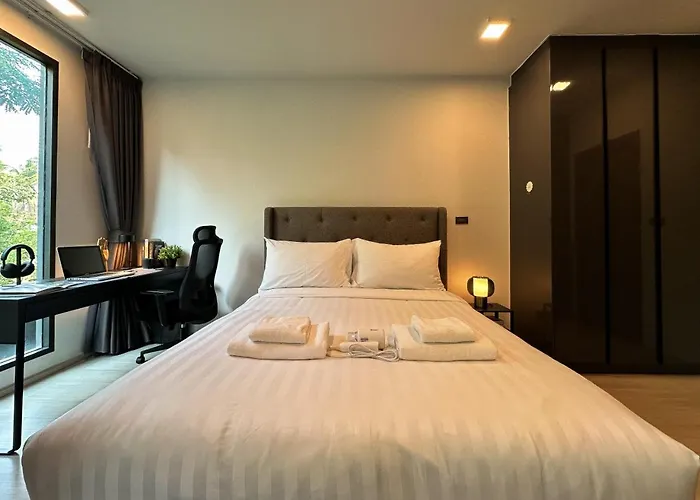 Contemporary Downtown - Ultra Fast Wifi - Bts Asoke *
