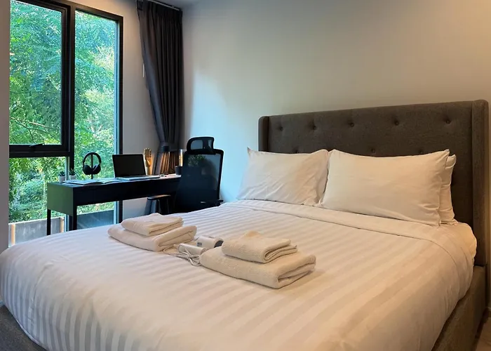 Contemporary Downtown - Ultra Fast Wifi - Bts Asoke * Bangkok